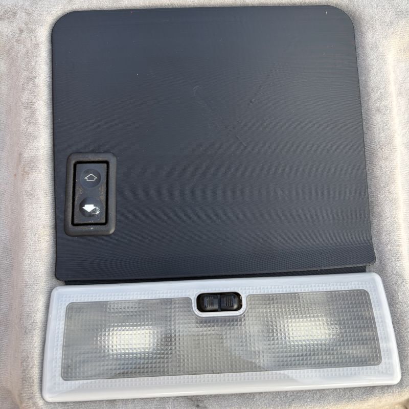 BMW E36 sunroof cover front view